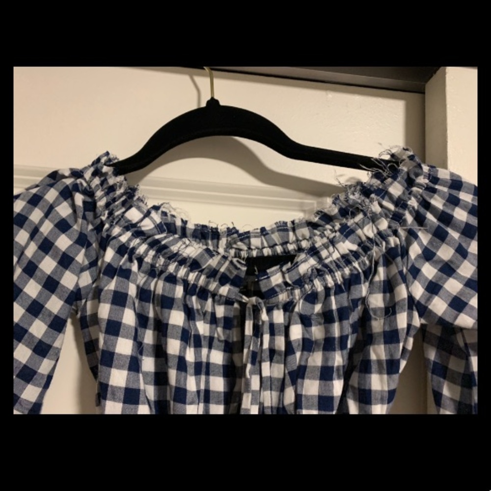 Revolve Distressed crop top